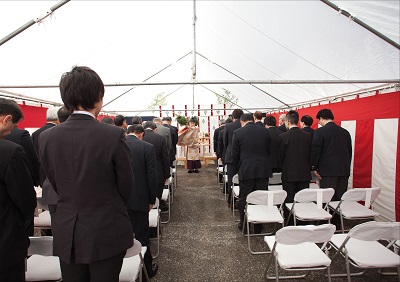 安全祈願祭開始